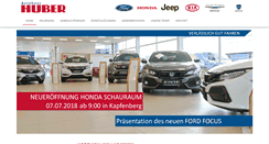 Desktop Screenshot of huberniklasdorf.com