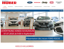 Tablet Screenshot of huberniklasdorf.com